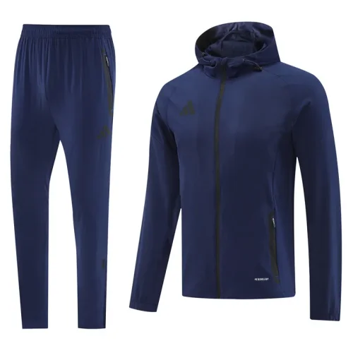 2025 AD Royal blue Hoodie Jacket Tracksuit #AF02