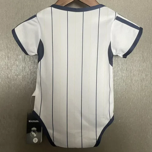 25-26 RMA White Baby Infant Crawl Suit