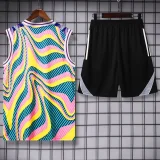 25-26 RMA Yellow green Tank top and shorts suit