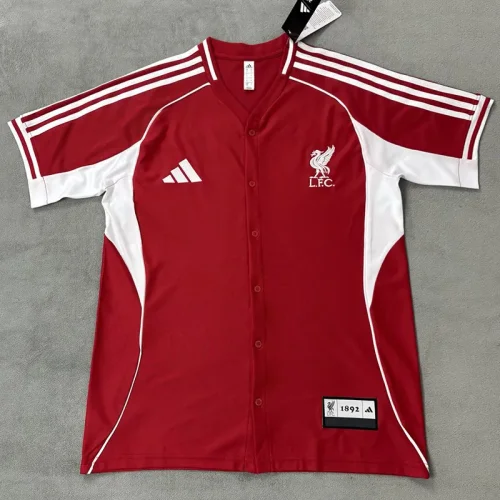 25-26 LIV Red Casual Edition Baseball Jersey