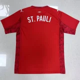 25-26 ST PAULI Red Fans Soccer Jersey