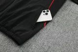 25-26 River Plate Black Hoodie Jacket Tracksuit