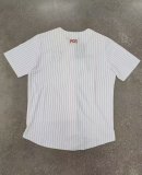 25-26  Portugal White Casual Baseball Jacket