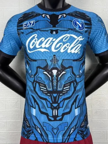 25-26 Napoli Blue Player Version Training shirts