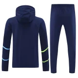 25-26 Man City Royal blue Hoodie Jacket Tracksuit