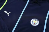 25-26 Man City Royal blue Hoodie Jacket Tracksuit