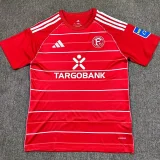 25-26 Fortuna Dusseldorf Home Fans Soccer Jersey
