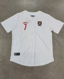 25-26  Portugal White Casual Baseball Jacket
