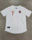 25-26  Portugal White Casual Baseball Jacket