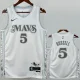 24-25 Dallas Mavericks RUSSELL #5 White City Edition Top Quality Hot Pressing NBA Jersey