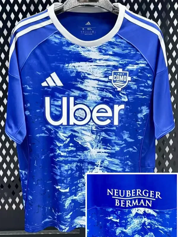 25-26 Como Home Fans Soccer Jersey