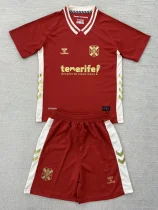 25-26 CD Tenerife Away Kids Soccer Jersey