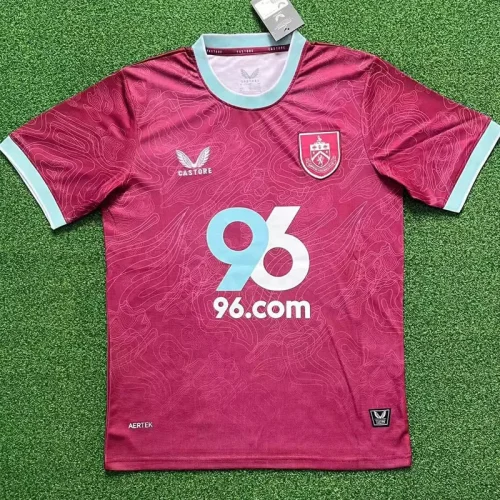 25-26 Burnley Home Fans Soccer Jersey