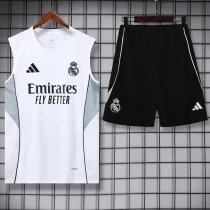 25-26 RMA White Tank top and shorts suit
