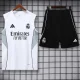 25-26 RMA White Tank top and shorts suit