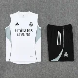 25-26 RMA White Tank top and shorts suit