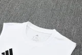 25-26 RMA White Tank top and shorts suit