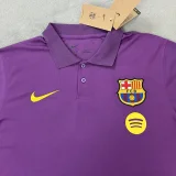 25-26 BAR Purple Polo Short Sleeve