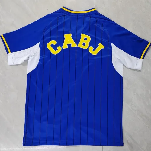 25-26 Boca Juniors Blue Casual Edition Baseball Jersey