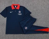 25-26 PSG Royal blue Polo Tracksuit #C2551
