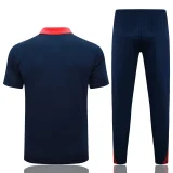 25-26 PSG Royal blue Polo Tracksuit #C2551