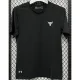 A222 UA Black High Quality Casual T-Shirt #牛头