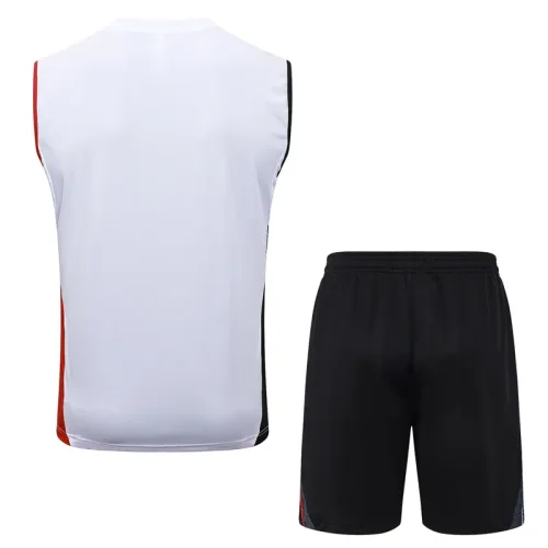 25-26 Ajax White Tank top and shorts suit #D25150