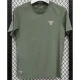 A222 UA Green High Quality Casual T-Shirt #牛头