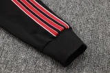 25-26 Man Utd Black Jacket Tracksuit #A2508