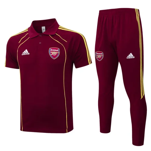25-26 ARS Jujube red Polo Tracksuit #C2558