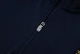 25-26 JUV Royal blue Kids Half Pull Tracksuit #E2504(童装)(半拉链)