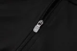 25-26 Man Utd Black Half Pull Tracksuit #B2506(半拉链)