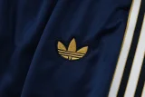 25-26 JUV Royal blue Kids Half Pull Tracksuit #E2504(童装)(半拉链)