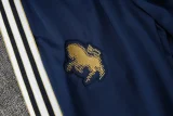 25-26 JUV Royal blue Kids Half Pull Tracksuit #E2504(童装)(半拉链)