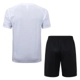 25-26 JUV White Training Short Suit #D25145