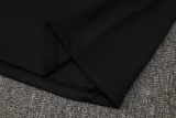 25-26 LIV Black Kids Half Pull Tracksuit #E2535(童装)(半拉链)