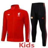 25-26 LIV Red Kids Jacket Tracksuit #E2522(童装)