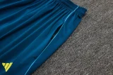 25-26 JUV Royal blue Kids Half Pull Tracksuit #E2543(童装)(半拉链)