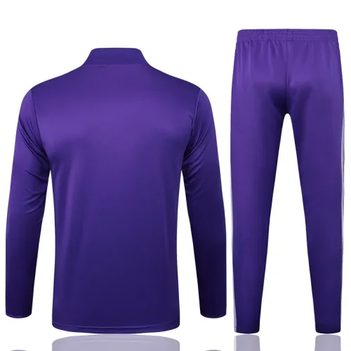 25-26 RMA Purple Kids Half Pull Tracksuit #E2520(童装)(半拉链)