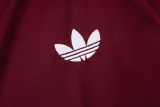 25-26 Ajax Jujube red Kids Jacket Tracksuit #E2538(童装)