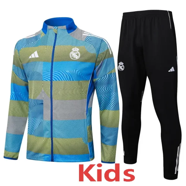 25-26 RMA Blue Kids Jacket Tracksuit #E2537(童装)