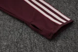 25-26 Bayern Deep Red Kids Half Pull Tracksuit #E2515(童装)(半拉链)