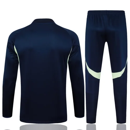 25-26 RMA Royal blue Kids Half Pull Tracksuit #E2539(童装)(半拉链)