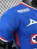 25-26 Cruz Azul Home Player Version Soccer Jersey
