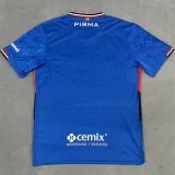 25-26 Cruz Azul Home Fans Soccer Jersey
