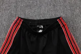 25-26 Man Utd Black Red Kids Jacket Tracksuit #E25105(童装)