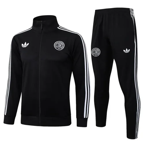 25-26 Germany Black Jacket Tracksuit #A2555