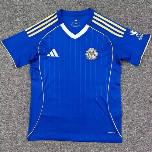 25-26 Leicester City Home Fans Soccer Jersey