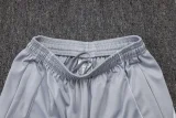 25-26 RMA White grey Kids Half Pull Tracksuit #E25106(童装)(半拉链)