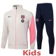 25-26 BAR Beige Kids Jacket Tracksuit #E2565(童装)